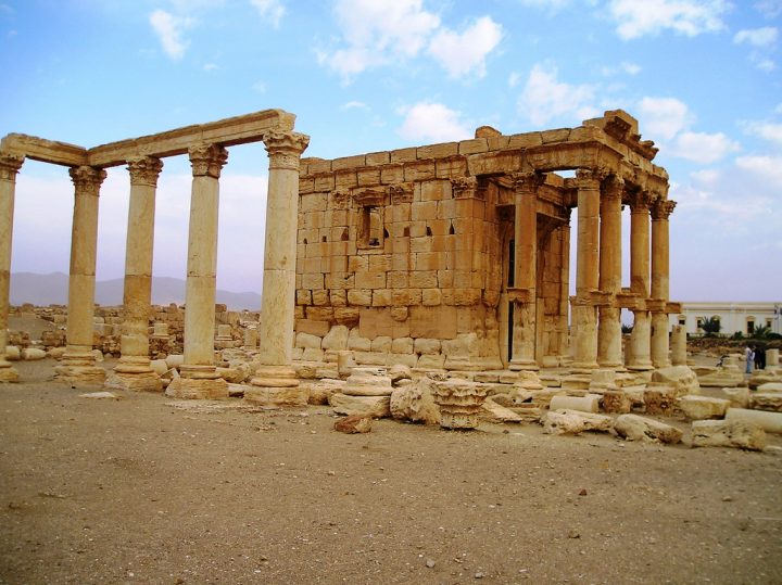 世界遺産　パルミラの遺跡
