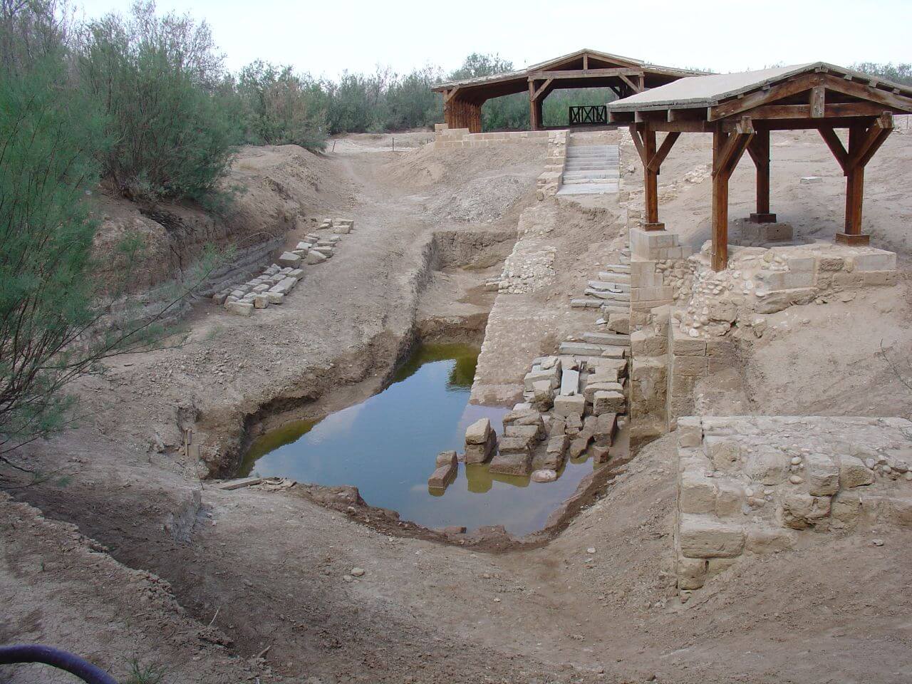 イエス キリスト洗礼の地 ヨルダン川対岸のベタニア アル マグタス 世界遺産オンラインガイド