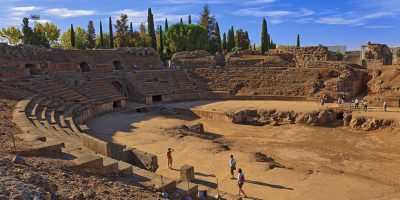 円形劇場 メリダの考古遺跡群 世界遺産オンラインガイド