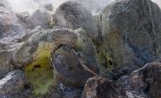 スチーム・ベントとサルファー・バンクス｜ハワイ火山国立公園 (2)