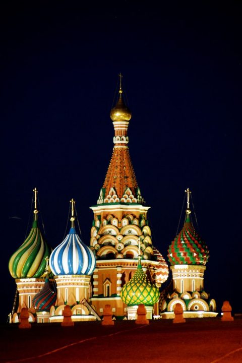 【世界遺産】聖ワシリイ大聖堂 | モスクワのクレムリンと赤の広場