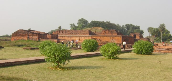 ビハール州ナーランダ―のナーランダ・マハーヴィハーラの考古遺構